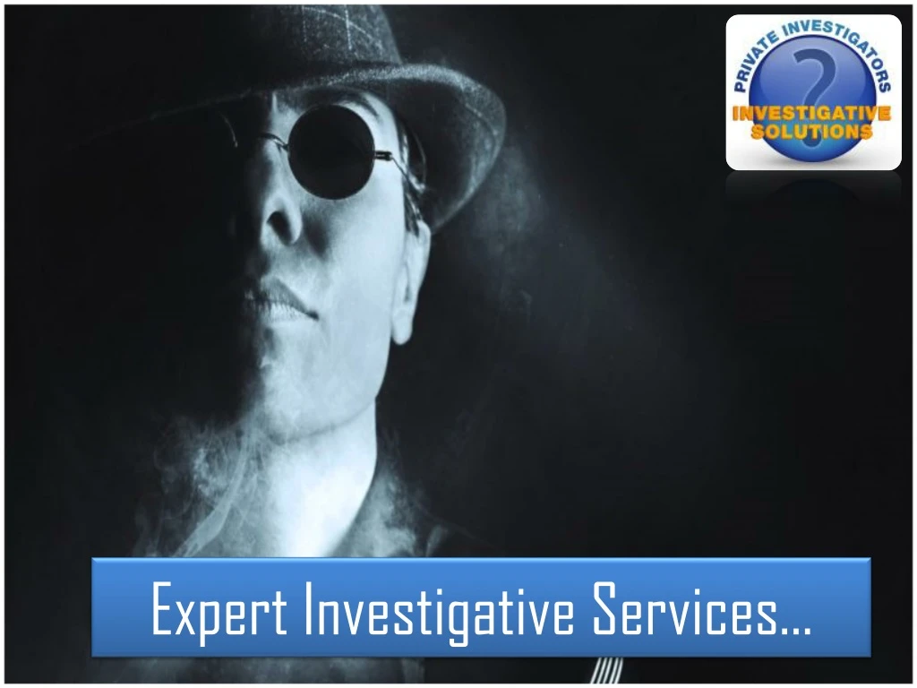 expert investigative services