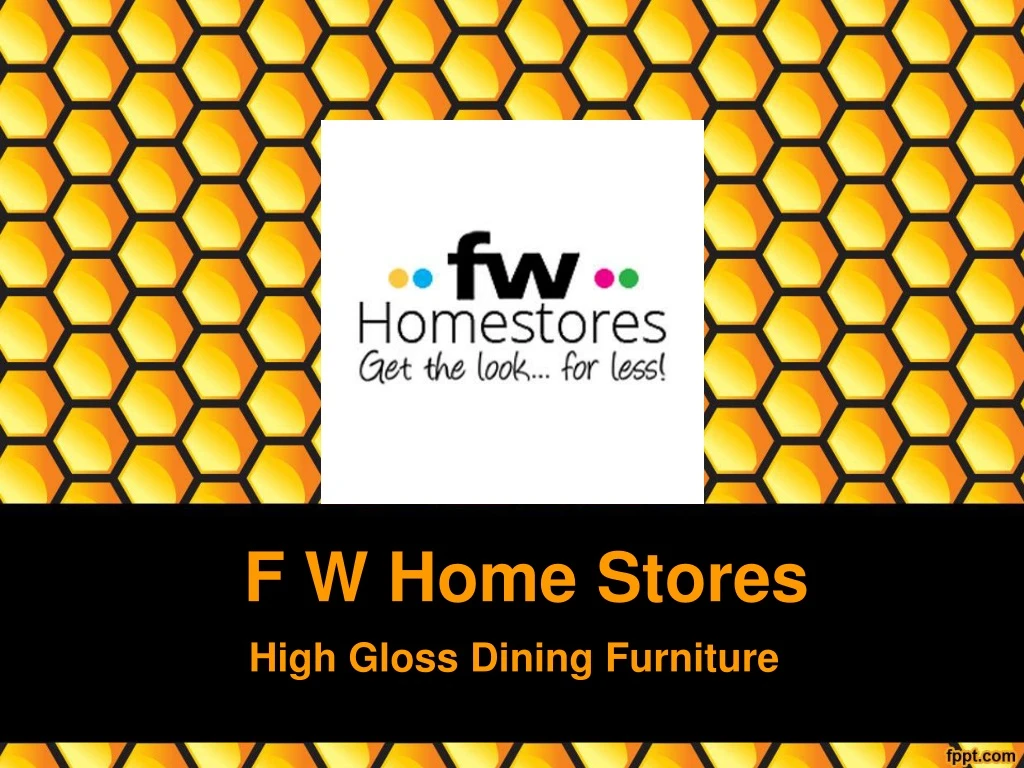 f w home stores