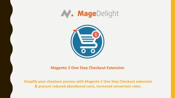 Increase Sales with Magento 2 One Step Checkout Extension