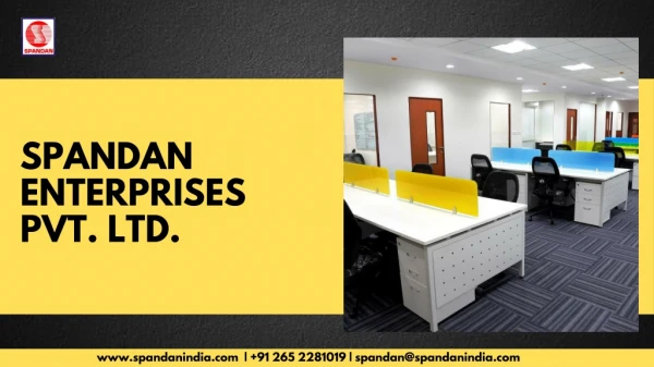 Modular Office Workstation Manufacturer in India | Spandan Enterprises.