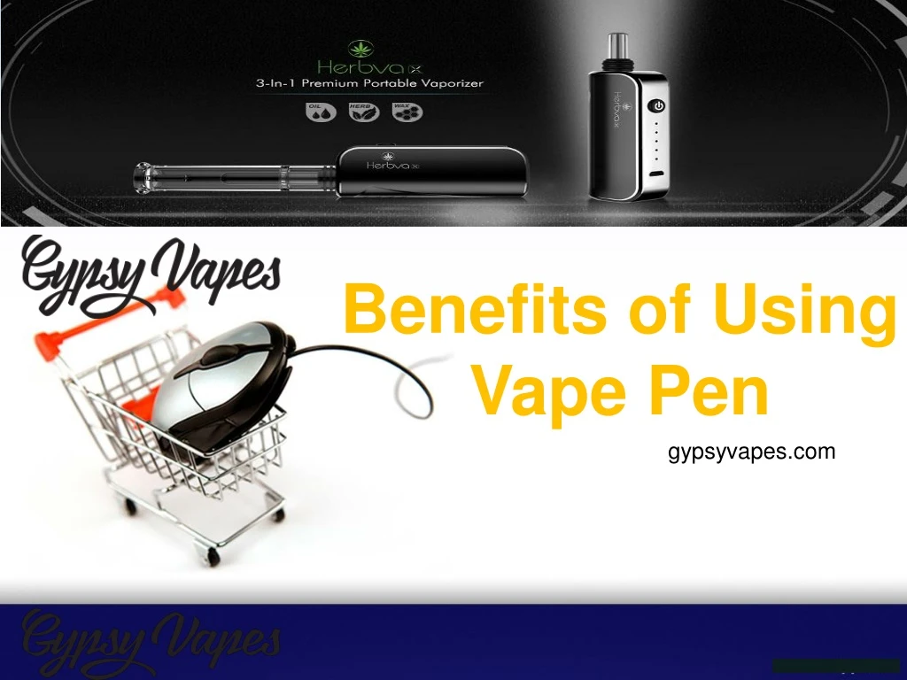 benefits of using vape pen