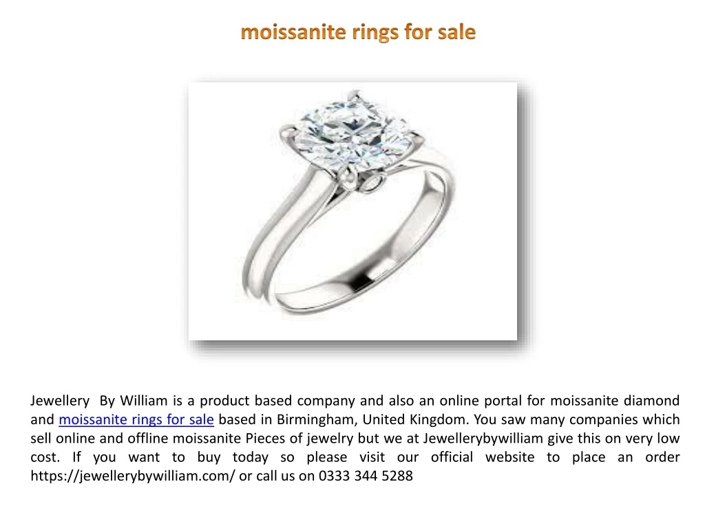 moissanite rings for sale