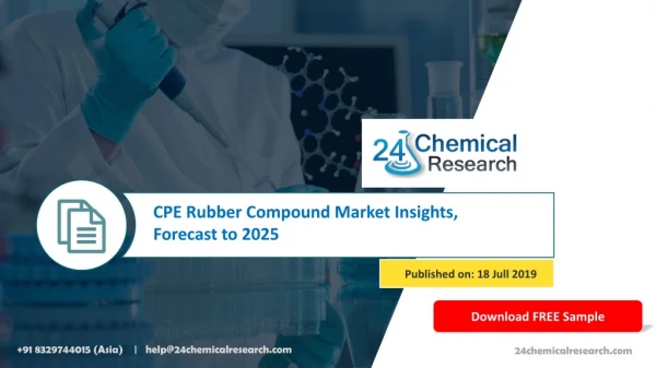 Cpe rubber compound market insights, forecast to 2025