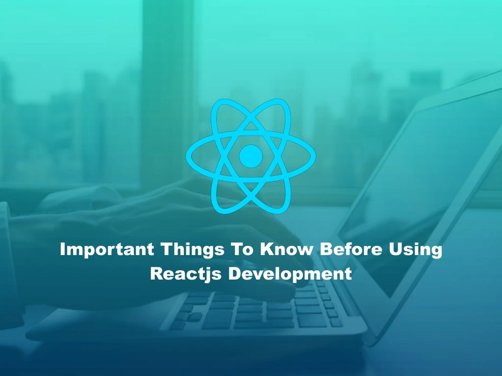 important things to know before using reactjs