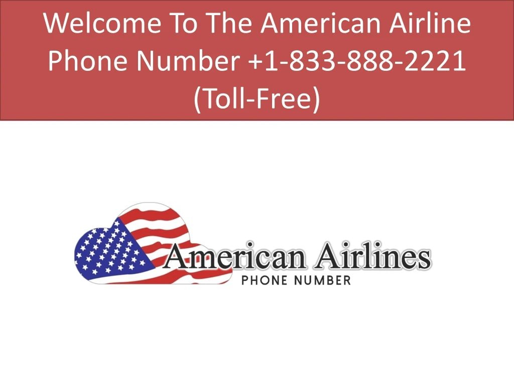 welcome to the american airline phone number