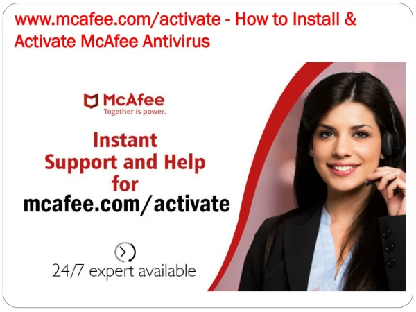 www.mcafee.com/activate - How to Install & Activate McAfee Antivirus