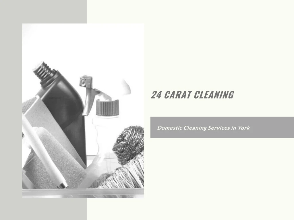 24 carat cleaning