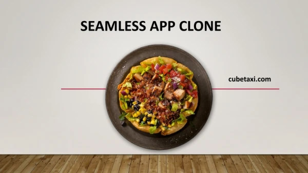 Food Delivery Solution With Seamless Clone