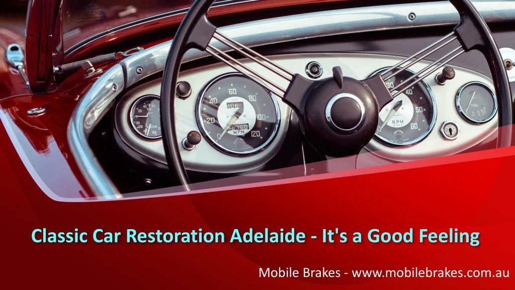 classic car restoration adelaide it s a good