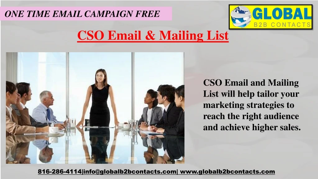 one time email campaign free