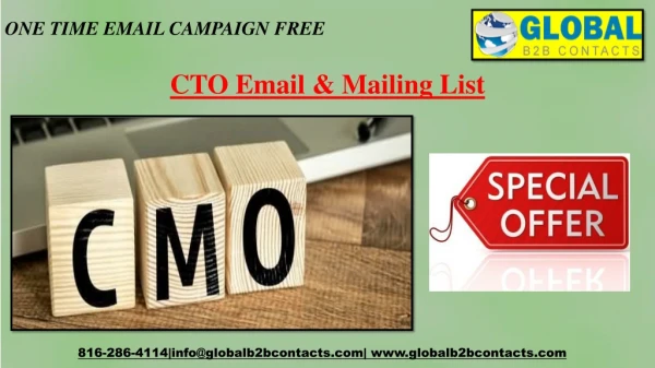 CTO Email & Mailing List