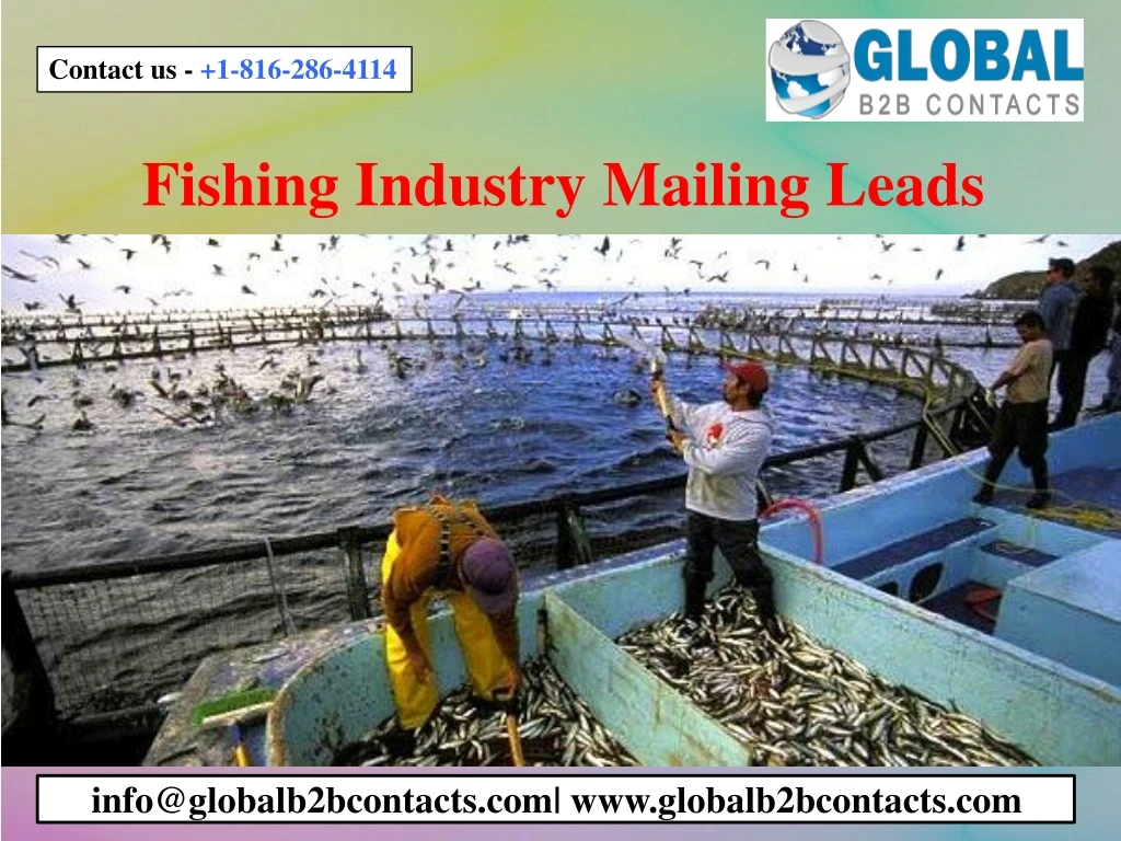 fishing industry mailing leads