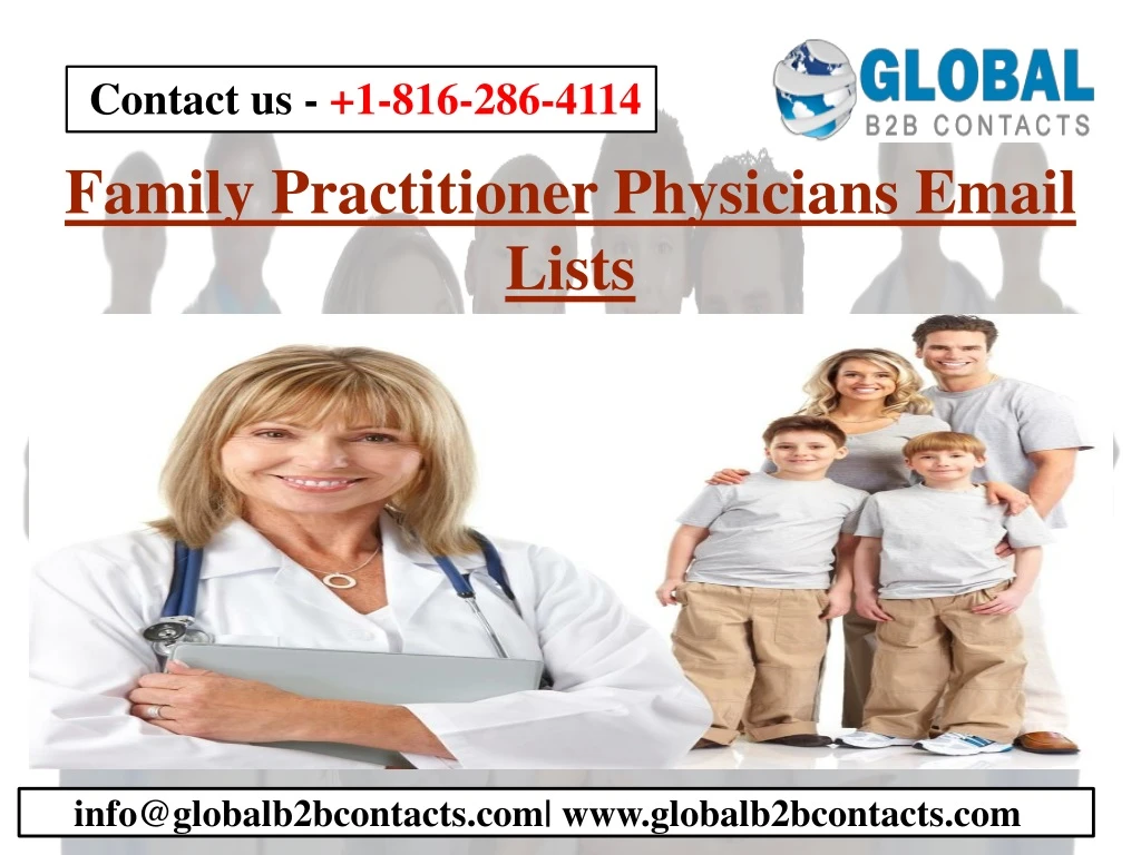 family practitioner physicians email lists