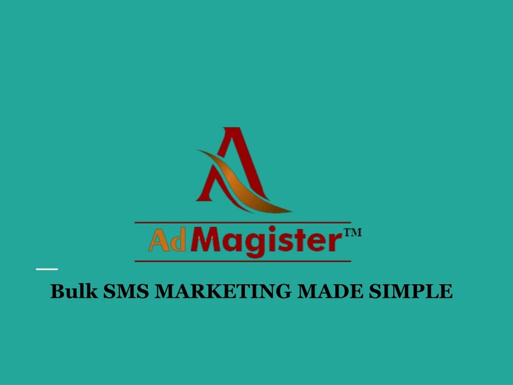 bulk sms marketing made simple