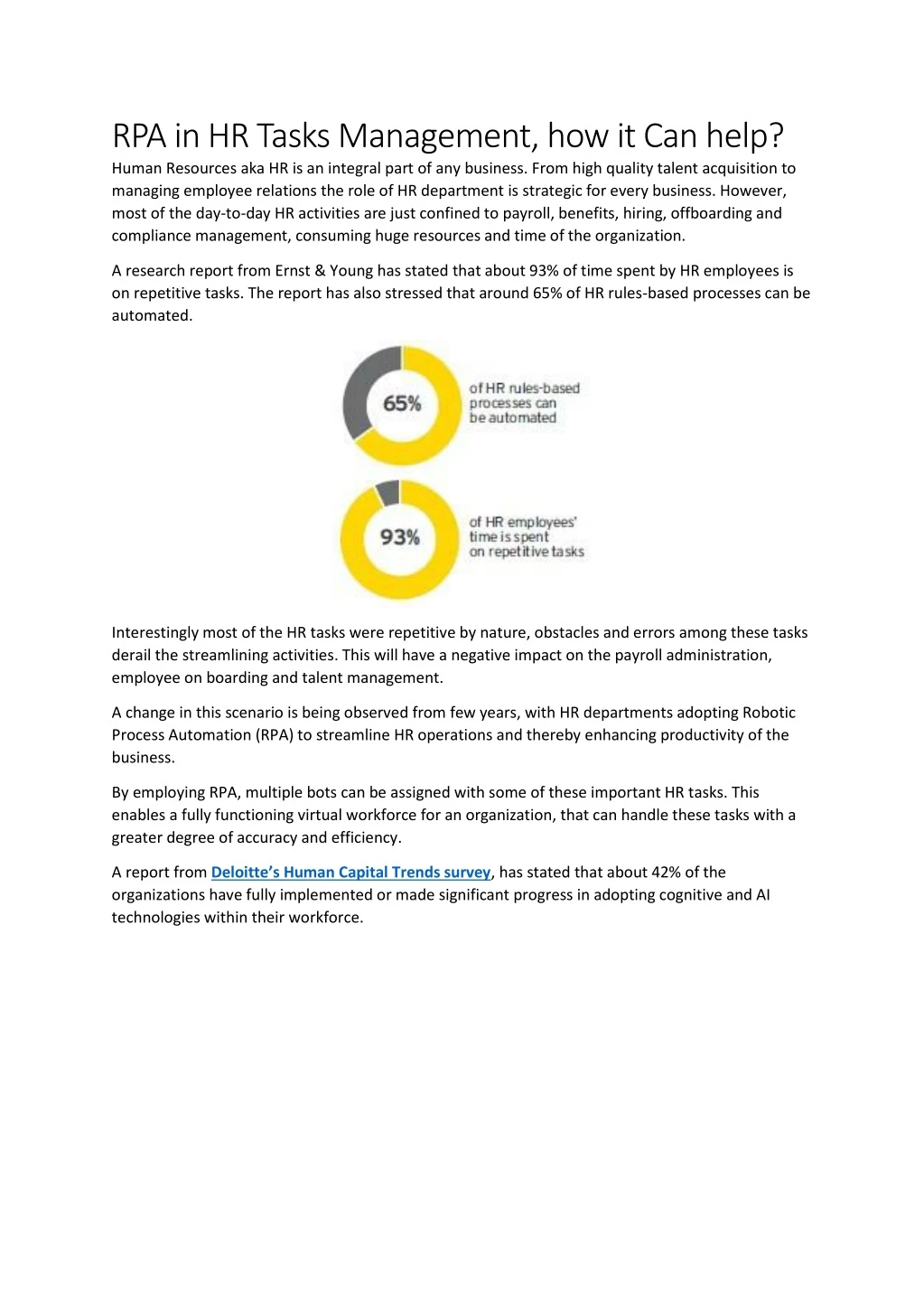 rpa in hr tasks management how it can help human