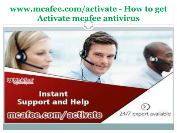 www.mcafee.com/activate - How to get Activate mcafee antivirus