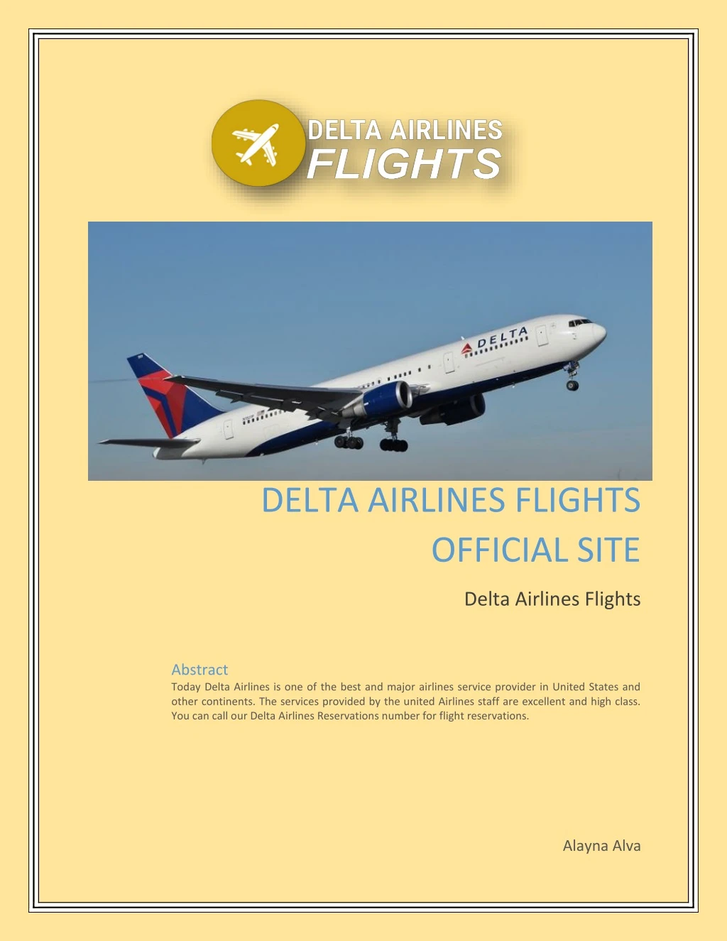 delta airlines flights official site