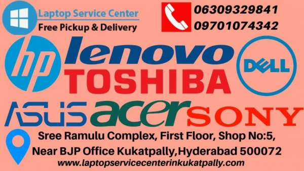 Toshiba Service Center in Hyderabad
