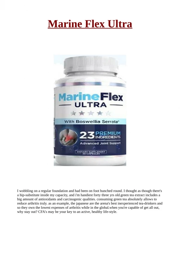 Marine Flex Ultra Review – Read This Before Buying