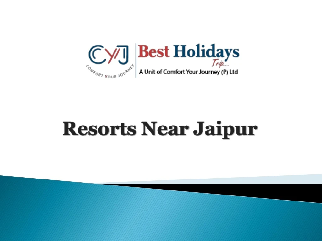 resorts near jaipur