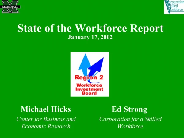 State of the Workforce Report January 17, 2002
