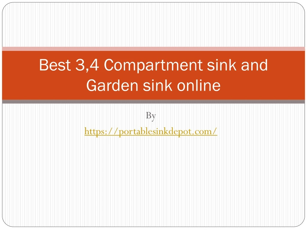 best 3 4 compartment sink and garden sink online