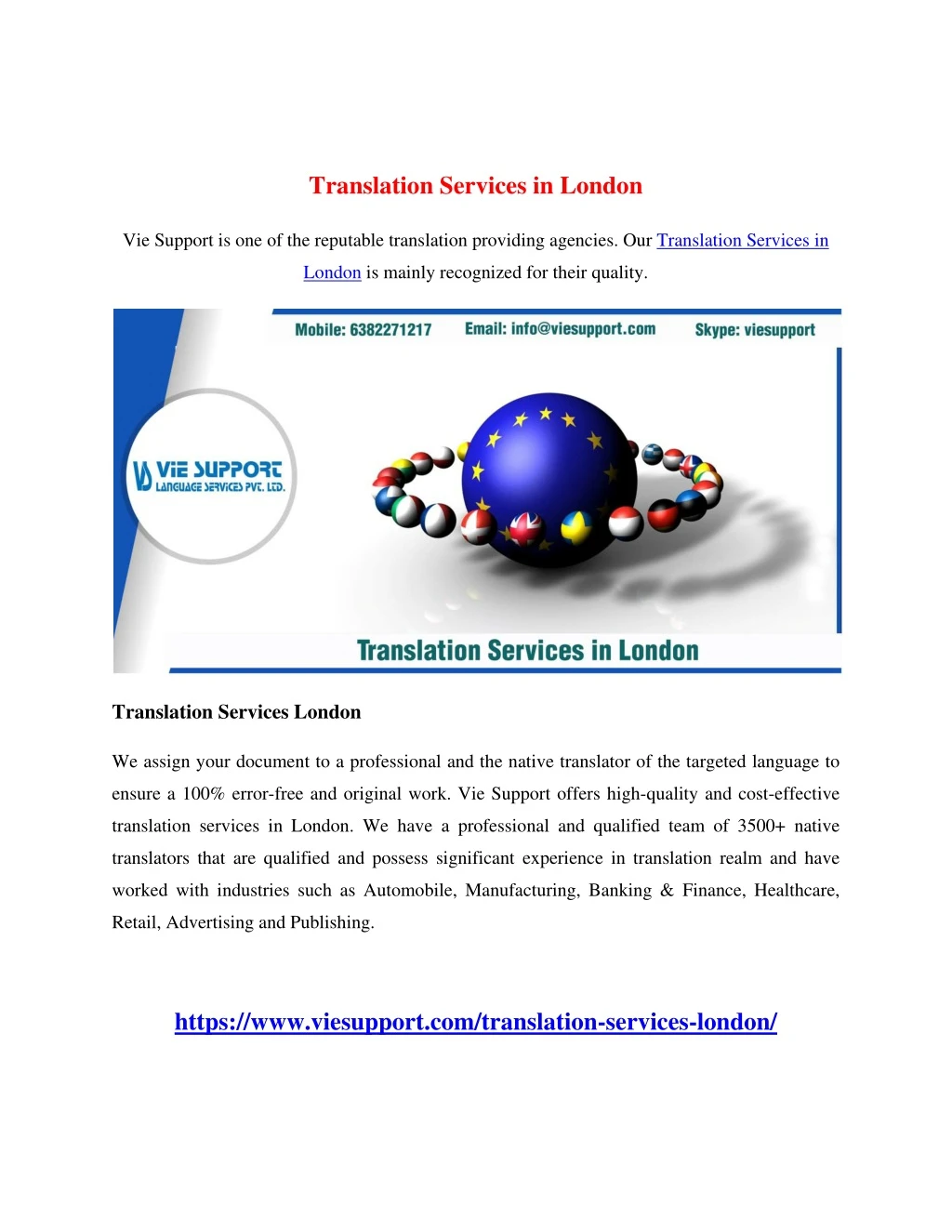 translation services in london
