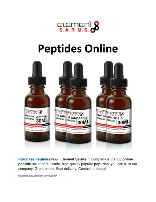 Peptides Online