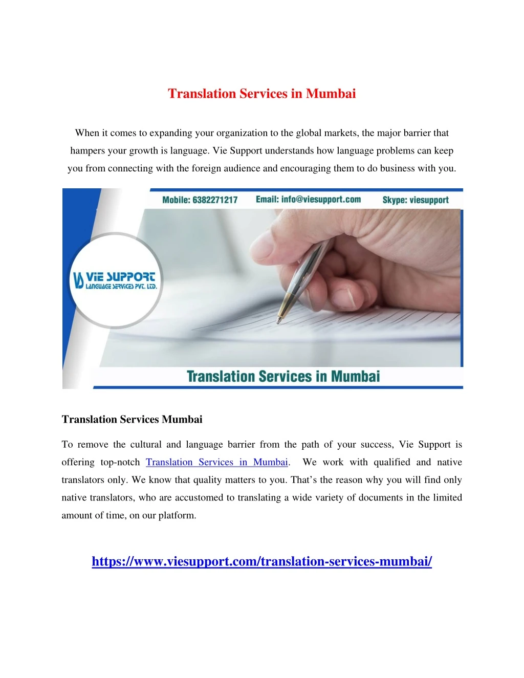 translation services in mumbai