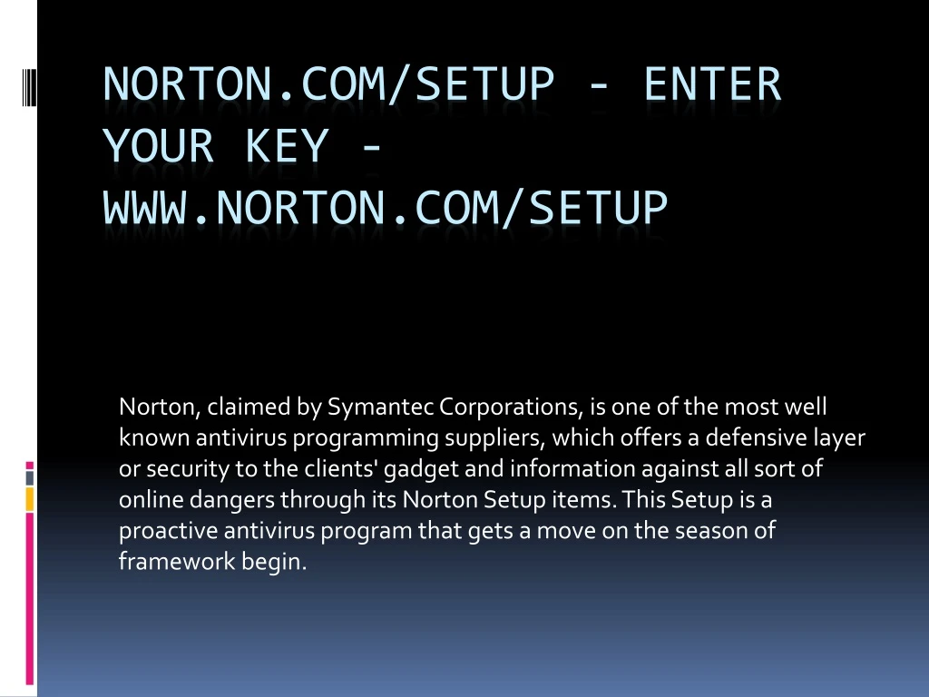 norton com setup enter your key www norton com setup