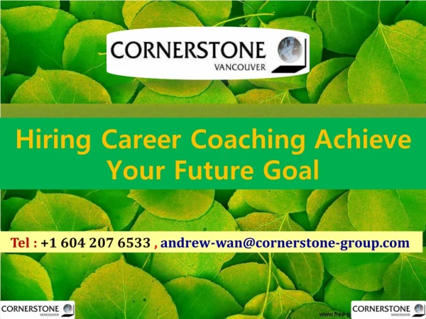 Hiring Career Coaching Achieve Your Future Goal