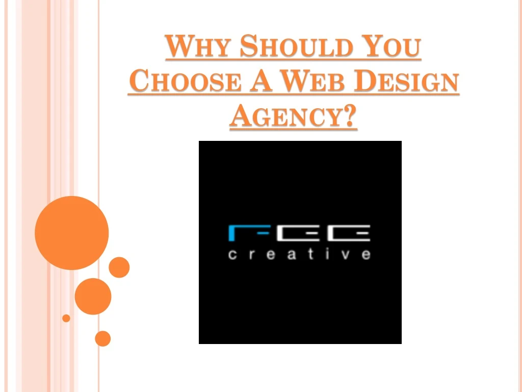 why should you choose a web design agency