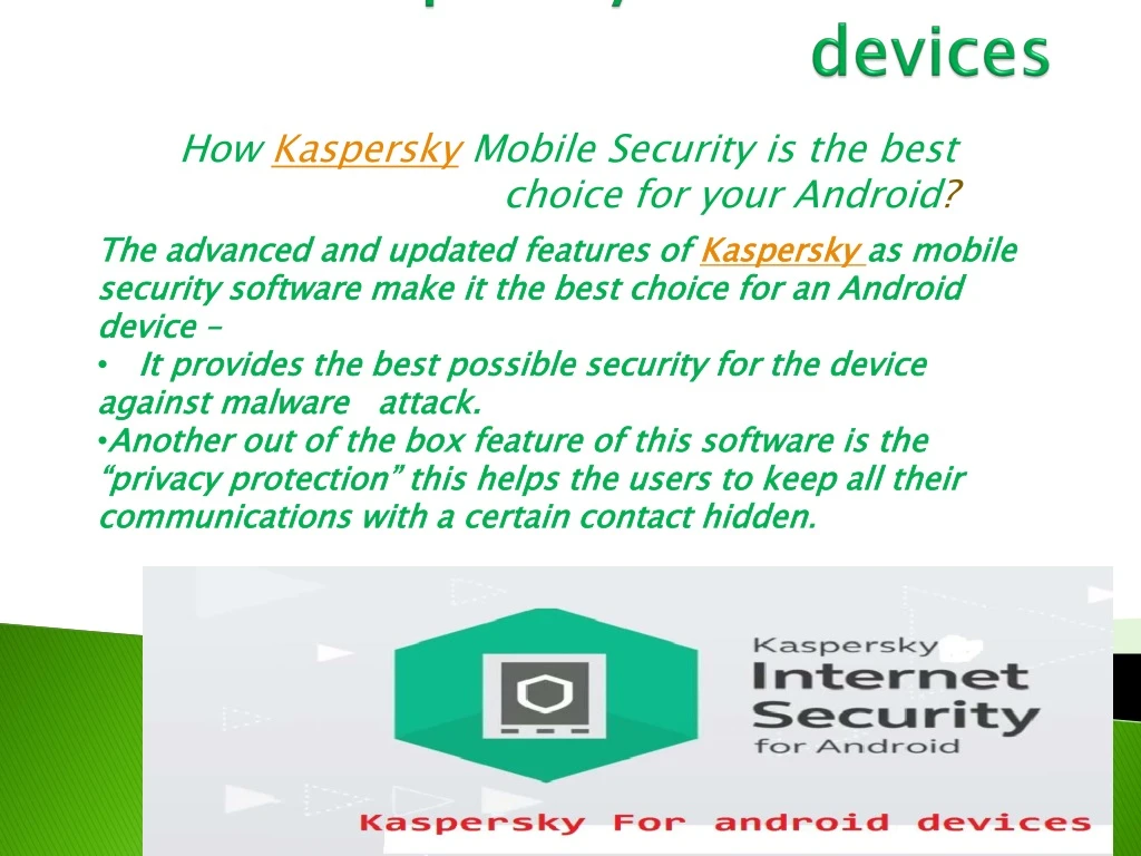 kaspersky for android devices