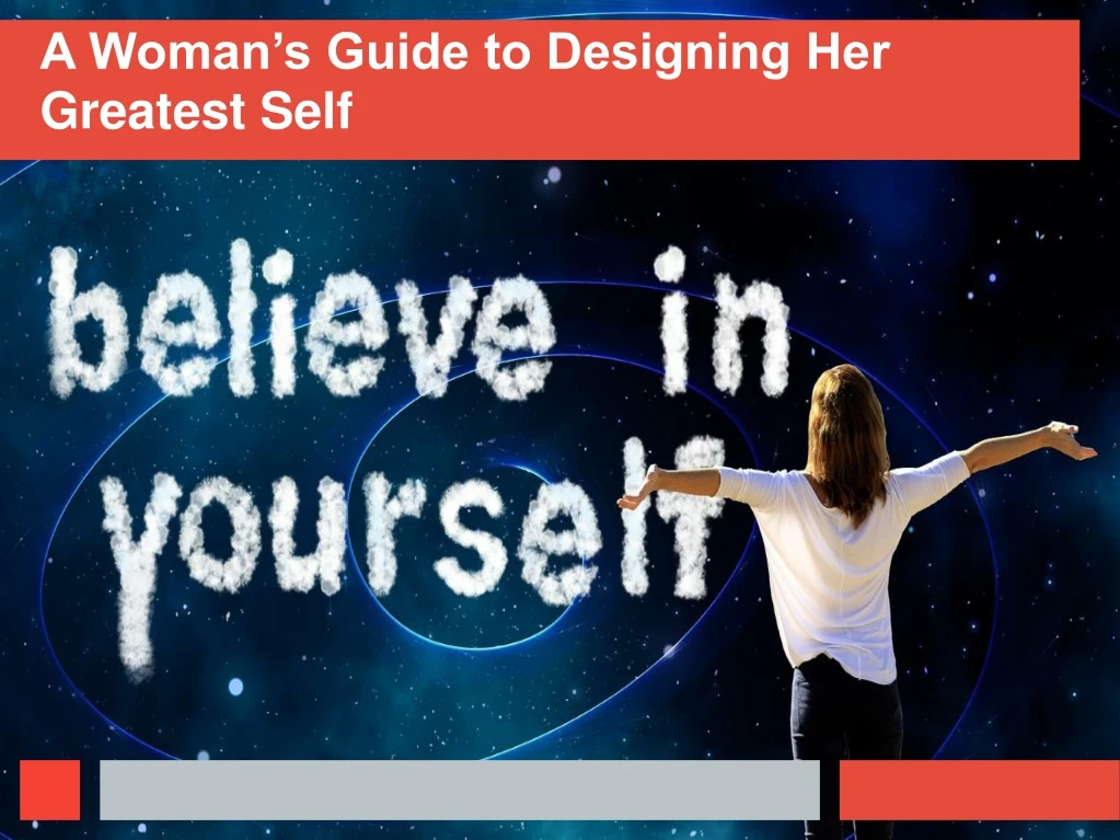 a woman s guide to designing her greatest self