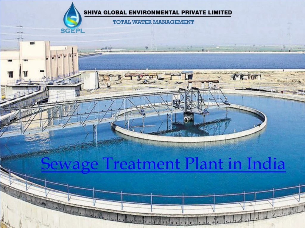 sewage treatment plant in india