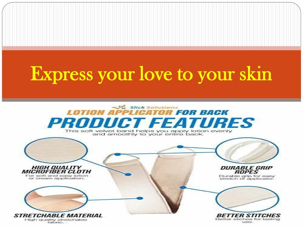 express your love to your skin express your love