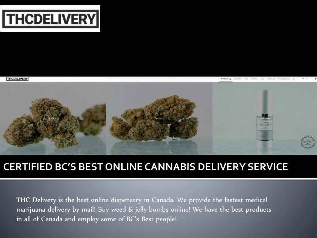 certified bc s best online cannabis delivery