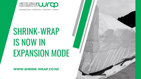 Shrink-Wrap is now in expansion mode