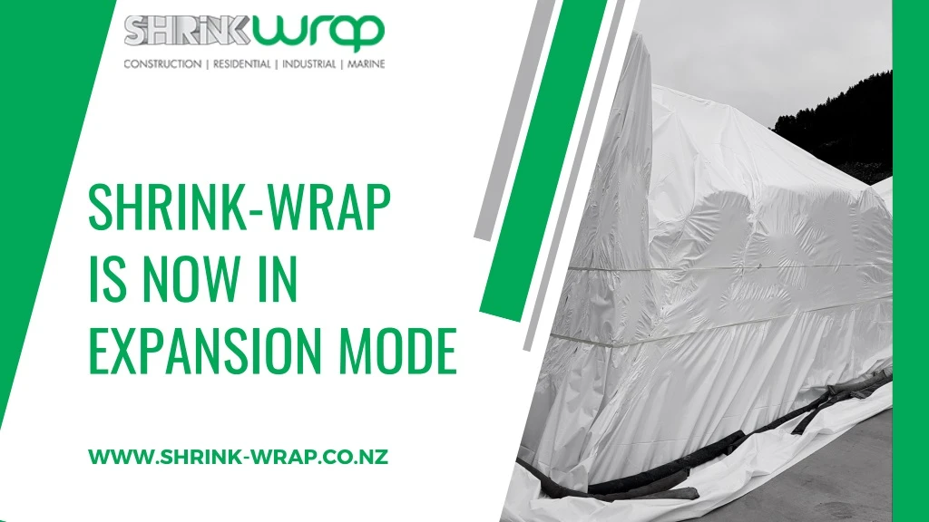 shrink wrap is now in expansion mode