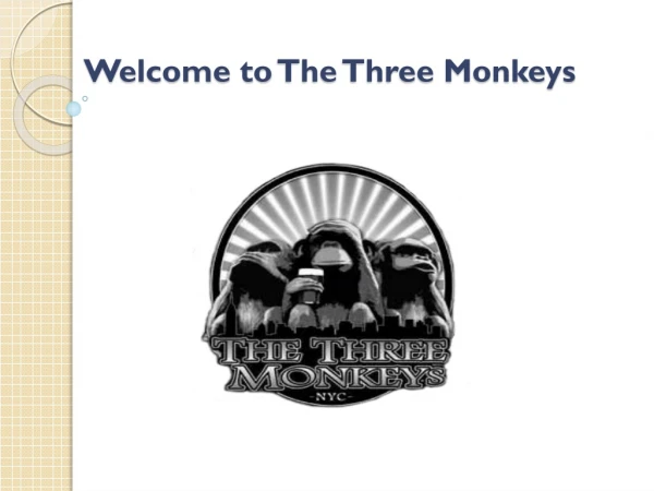 Pay Per View Sports Bar | PPV Restaurants | The Three Monkeys