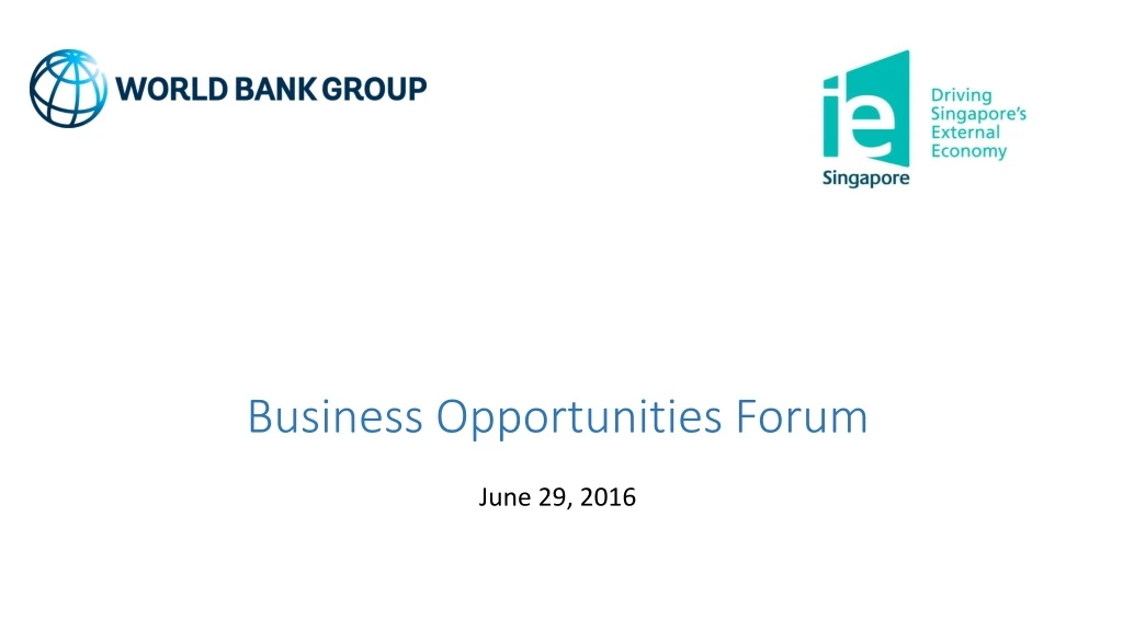 business opportunities forum