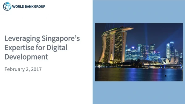 Leveraging Singapore's Experience for Digital Development