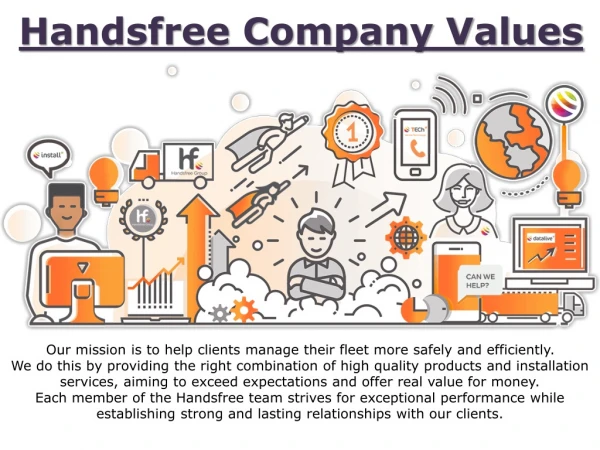 Handsfree Company Values