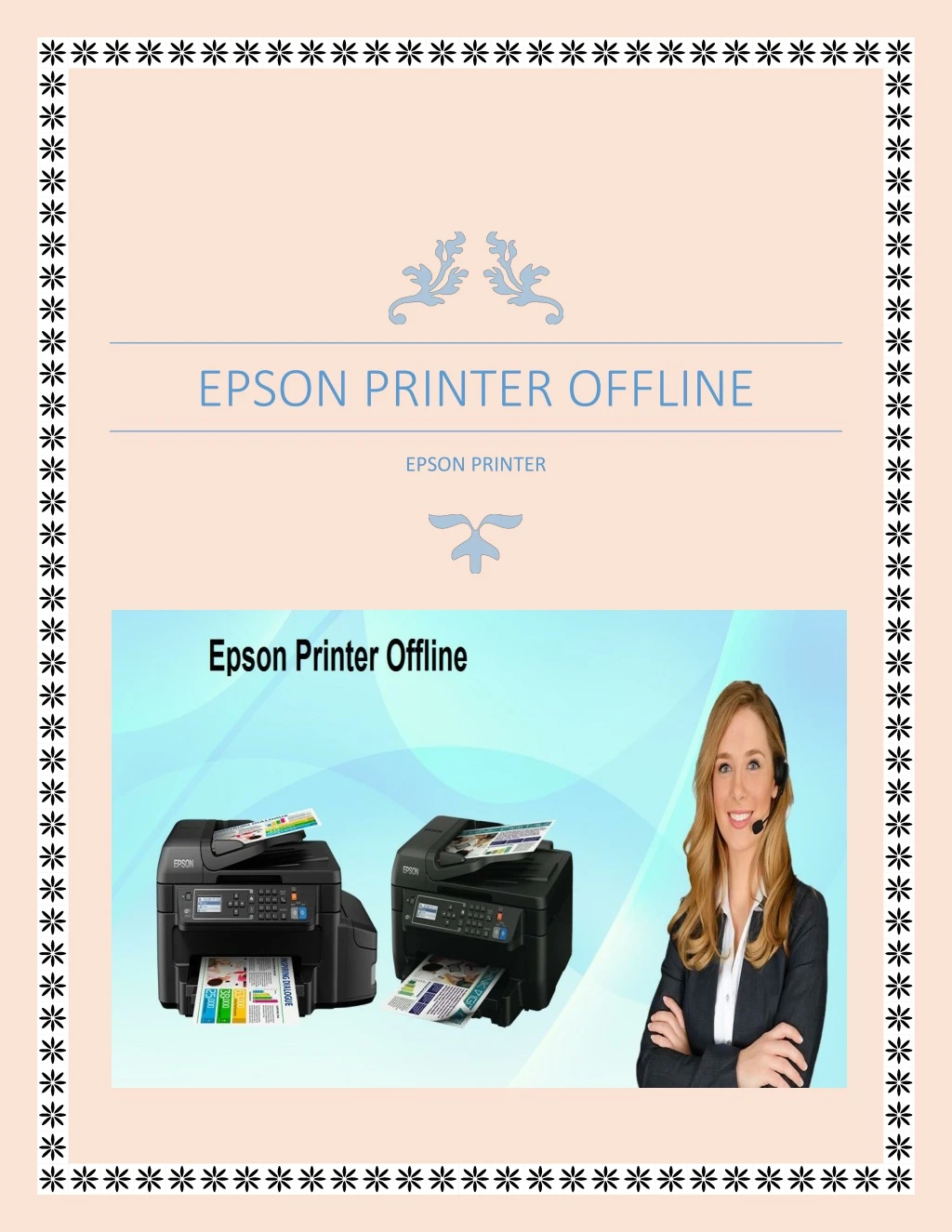 epson printer offline