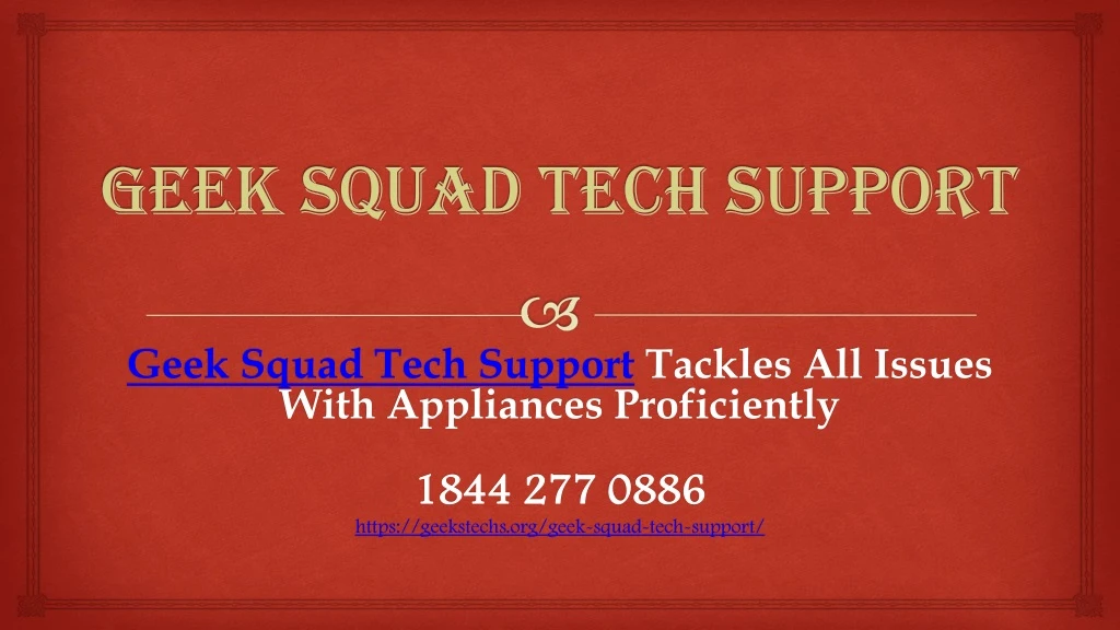 geek squad tech support tackles all issues with
