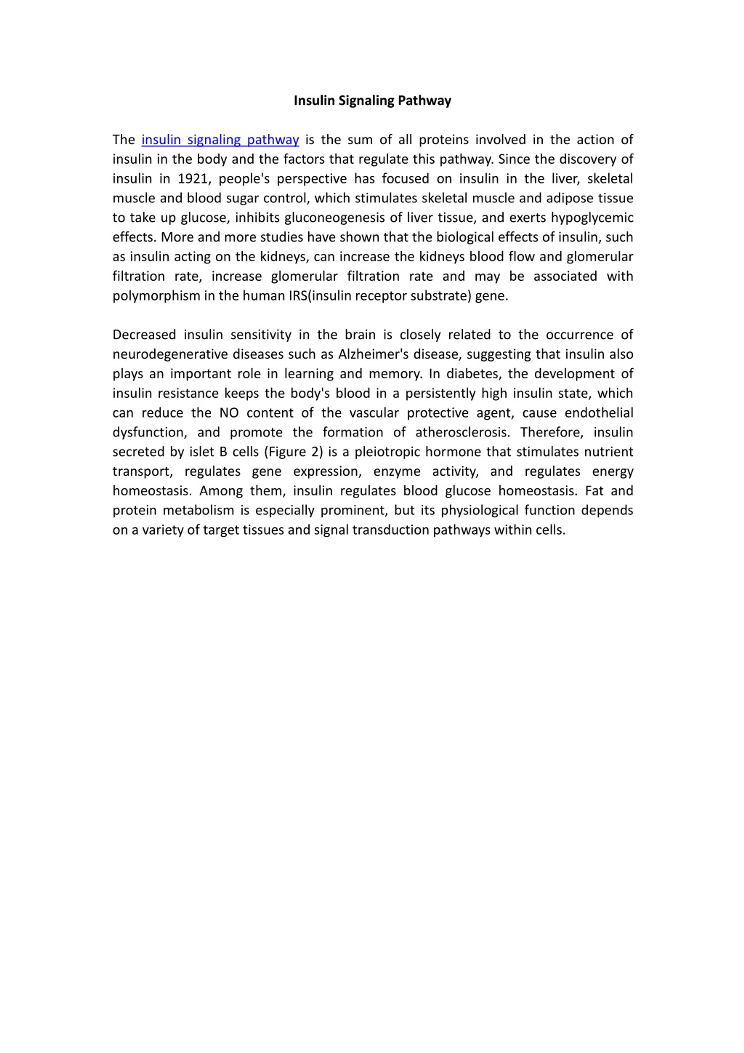 PPT - Insulin Signaling Pathway PowerPoint Presentation, free download ...
