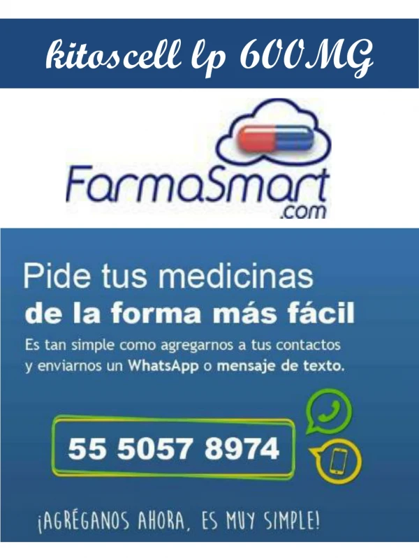 kitoscell lp 600mg
