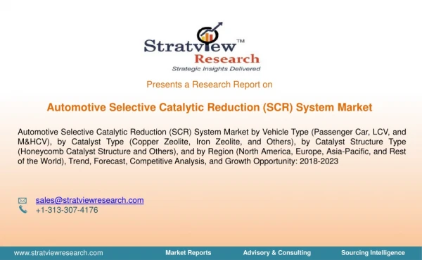 Automotive Selective Catalytic Reduction (SCR) System Market