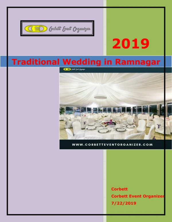 Traditional Wedding in ramnagar