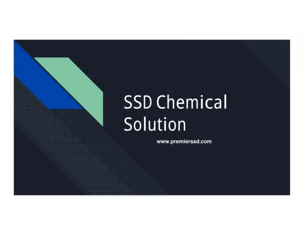 SSD Chemical Solution For Sale